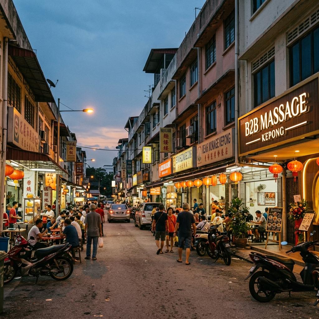 B2B Massage Kepong — Professional Body Massage Service