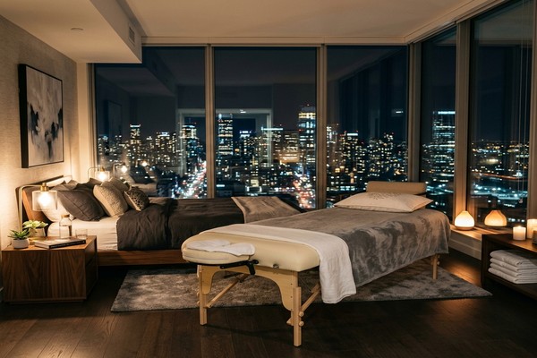 Home outcall massage service