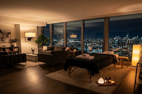 Home outcall massage service